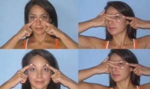 Göz boşluğu masajı