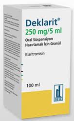 Deklarit Süspansiyon 25 mg/ml (5ml)