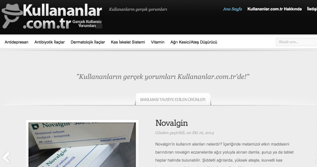 Kullananların Gerçek Yorumları Kullananlar.com.tr ‘de!