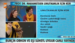 Ahmet MARANKİ’den Unutkanlık için Kür