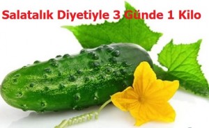 Ender Saraç Salatalık Diyetiyle 3 Günde 1 Kilo